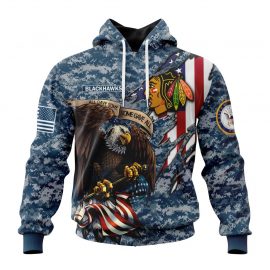 Personalized Chicago Jersey Blackhawk Honor US Navy Veterans For Men And Women LP10