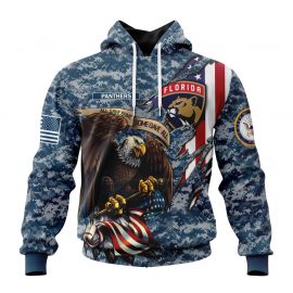 Florida Panthers Honor US Navy Veterans Jersey For Men Women LP9