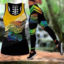 Gift Ideas For LGBT Pride Pround Bike Tank Top And Leggings Set