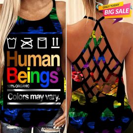 Gift Ideas For LGBT Love Limited Edition 17 Cross Open Back Camisole Tank Top