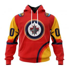 Winnipeg Jets Jersey Special All Star Game Florida Sunset For Men And Women