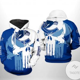 Vancouver Canucks Jersey Team Skull Unique Design Gift Idea For Men Women