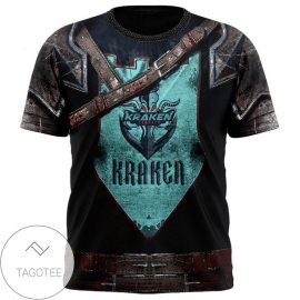 Seattle Kraken Logo Style Warrior Design Short Sleeve Special Jersey For Men Women