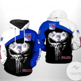 New York Jersey Rangers Skull Punisher Unique Style Gift Idea For Men And Women