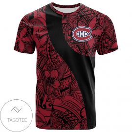 Montreal Canadiens Polynesian Design Short Sleeve Special Jersey For Men Women