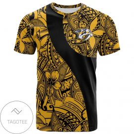 Nashville Predators Polynesian Design Short Sleeve Special Jersey For Men Women