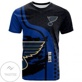 St Louis Blues Design Big Logo Team Style Special Jersey For Men Women