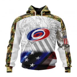 Personalized Carolina Unique Hurricane Design With Our America Eagle Flag Custom Jersey