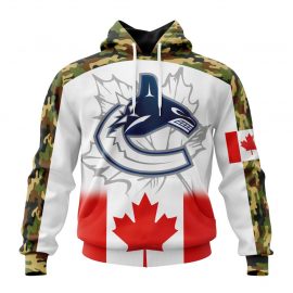 Personalized Vancouver Canucks Design With Our America Eagle Flag Custom Jersey