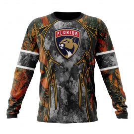 Personalized  Florida Panthers With Camo Concepts For Hungting In Forest