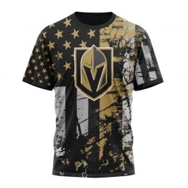 Personalized Vegas Golden Knights Short Sleeve For America Short Sleeve For Fan
