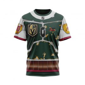 Personalized Vegas Golden Knights Boba Amor Design Short Sleeve For Fan