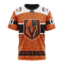 Personalized Vegas Golden Knights Design Support Child Lives Matter Short Sleeve