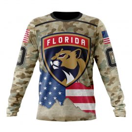 Personalized Florida Panthers Specialized United State With Camo Color