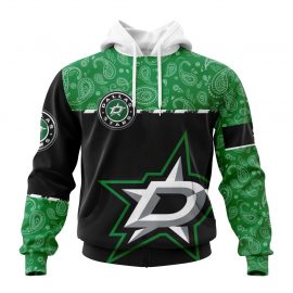Personalized Dallas Stars Specialized With Paisley Custom Jersey