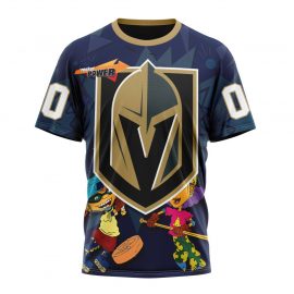 Personalized Vegas Golden Knights Specialized Rocket Power Short Sleeve