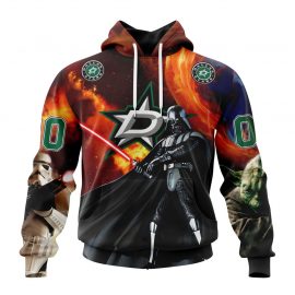 Personalized Dallas Stars Specialized Darth Vader Star Wars Custom Jersey For Fan