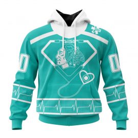 Personalized Chicago Unique BlackHawks Honoring Healthcare Heroes Custom Jersey
