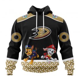 Personalized Anaheim Duck Special Paw Patrol Design Short Sleeve For Fan