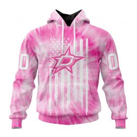 Personalized Dallas Stars Special Pink Tie Dye Custom Jersey For Fan