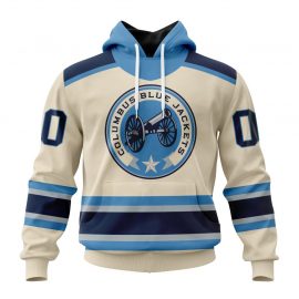 Personalized Columbus Blue Jackets Special Redesign Short Sleeve For Fan