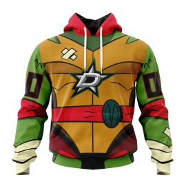 Personalized Dallas Stars Teenage Mutant Ninja Turtles Custom Jersey