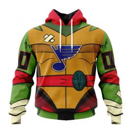 Personalized St Louis Blues Teenage Mutant Ninja Turtles Custom Jersey