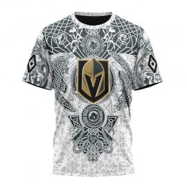 Personalized Vegas Golden Knights Norse Special Symbols Short Sleeve For Fan