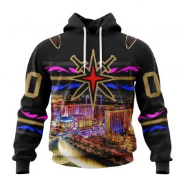 Personalized Vegas Golden Knights Design With Las Vegas Trip Custom Jersey