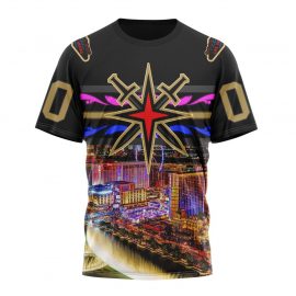 Personalized Vegas Golden Knights Design With Las Vegas Trip Short Sleeve