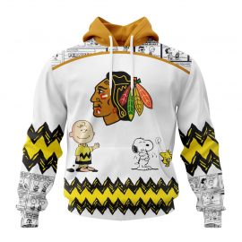 Personalized Chicago Unique BlackHawks Special Snoopy Design Custom Jersey For Fan