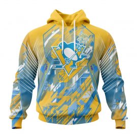 Personalized Pittsburgh Penguins Fearless Against Childhood Cancers Custom Jersey