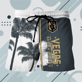 Vegas Golden Knights Unique Hawaii Style Special Men Beach Shorts Gift For Fan