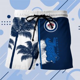 Winnipeg Jets Unique Hawaii Style Special Men Beach Shorts Gift For Men Women