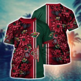 Minnesota Wild Flower Unique Hawaii Design Special Short Sleeve Gift Idea For Men Women IX