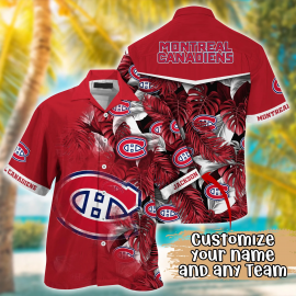 Montreal Canadiens Cool Style Unique Hawaii Special Button Shirt Gift For Men Women VI