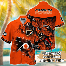 Philadelphia Flyers Cool Style Unique Hawaii Special Button Shirt Gift For Men Women VI
