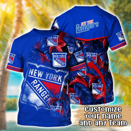 New York Special Rangers Cool Style Unique Hawaii Short Sleeve Gift For Men Women II