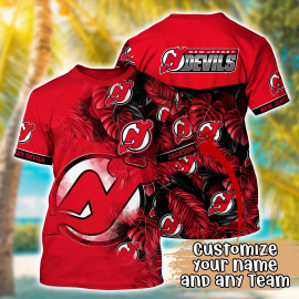 New Jersey Special Devils Cool Style Unique Hawaii Short Sleeve Gift For Men Women VII
