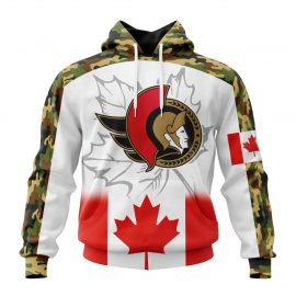 Personalized Ottawa Senators Design With Our Canada Eagle Flag Custom Jersey