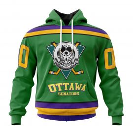 Personalized Ottawa Senators Design The Mighty Ducks Custom Jersey