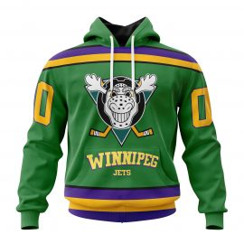 Personalized Winnipeg Jets Design The Mighty Ducks Custom Jersey
