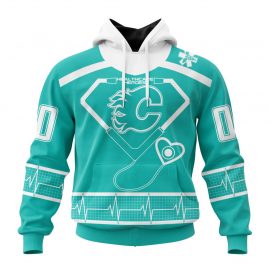 Personalized Calgary Flames Honoring Healthcare Heroes Custom Jersey