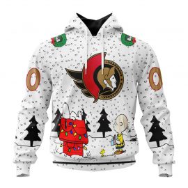 Personalized Ottawa Senators Special Peanuts Design Custom Jersey