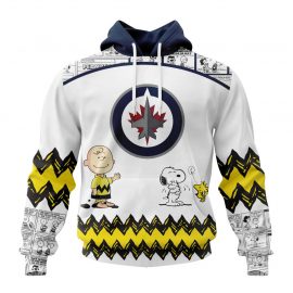 Personalized Winnipeg Jets Special Snoopy Design Custom Jersey For Fan