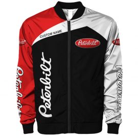 Peterbilt Unique Design Cool Racing Style Bomber Jacket Gift Idea For Fan I