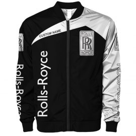 Rolls Royce Motor Cars Unique Design Cool Racing Style Bomber Jacket Gift Idea I