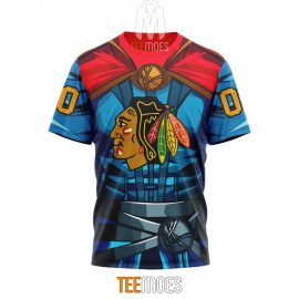 Personalized Chicago Unique BlackHawks Doctor Strange Design Short Sleeve For Fan