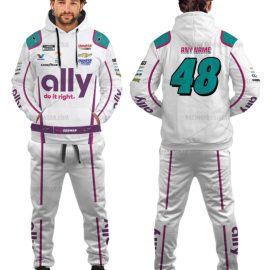Alex Bowman Nascar Racing Personalized Unique Design Combo Jersey And Sweatpants I