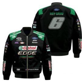 Keselowski Nascar Racing Personalized Unique Design Bomber Jacket I